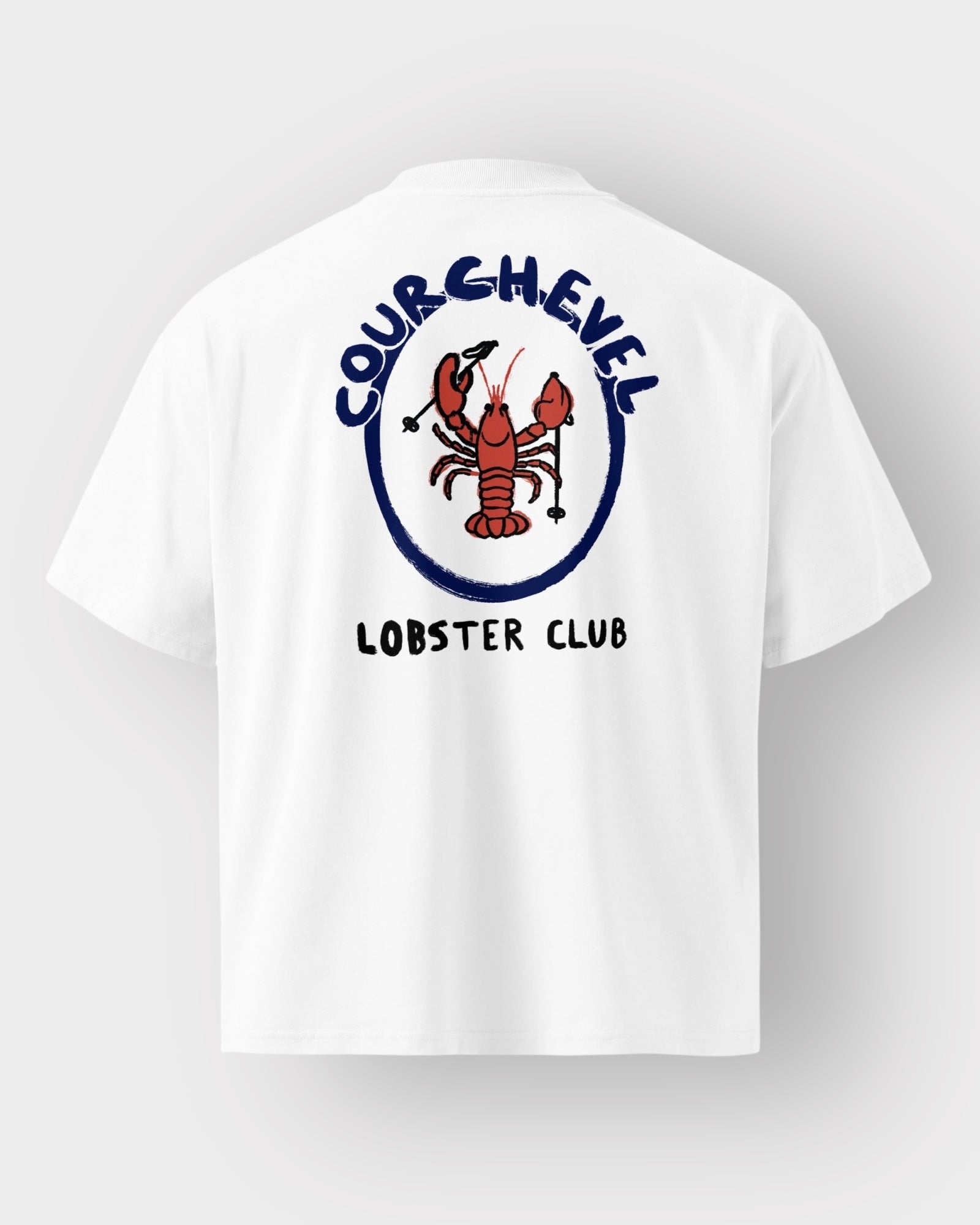 T-shirt PREMIUM OVERSIZE - COURCHEVEL LOBSTER