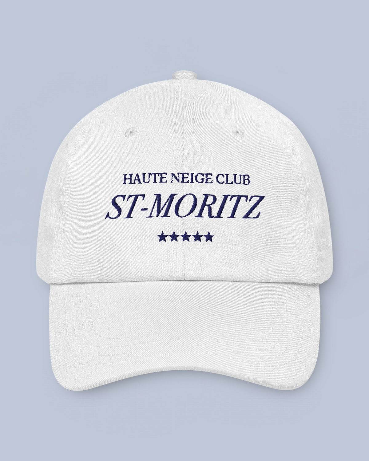 Casquette brodée ST-MORITZ