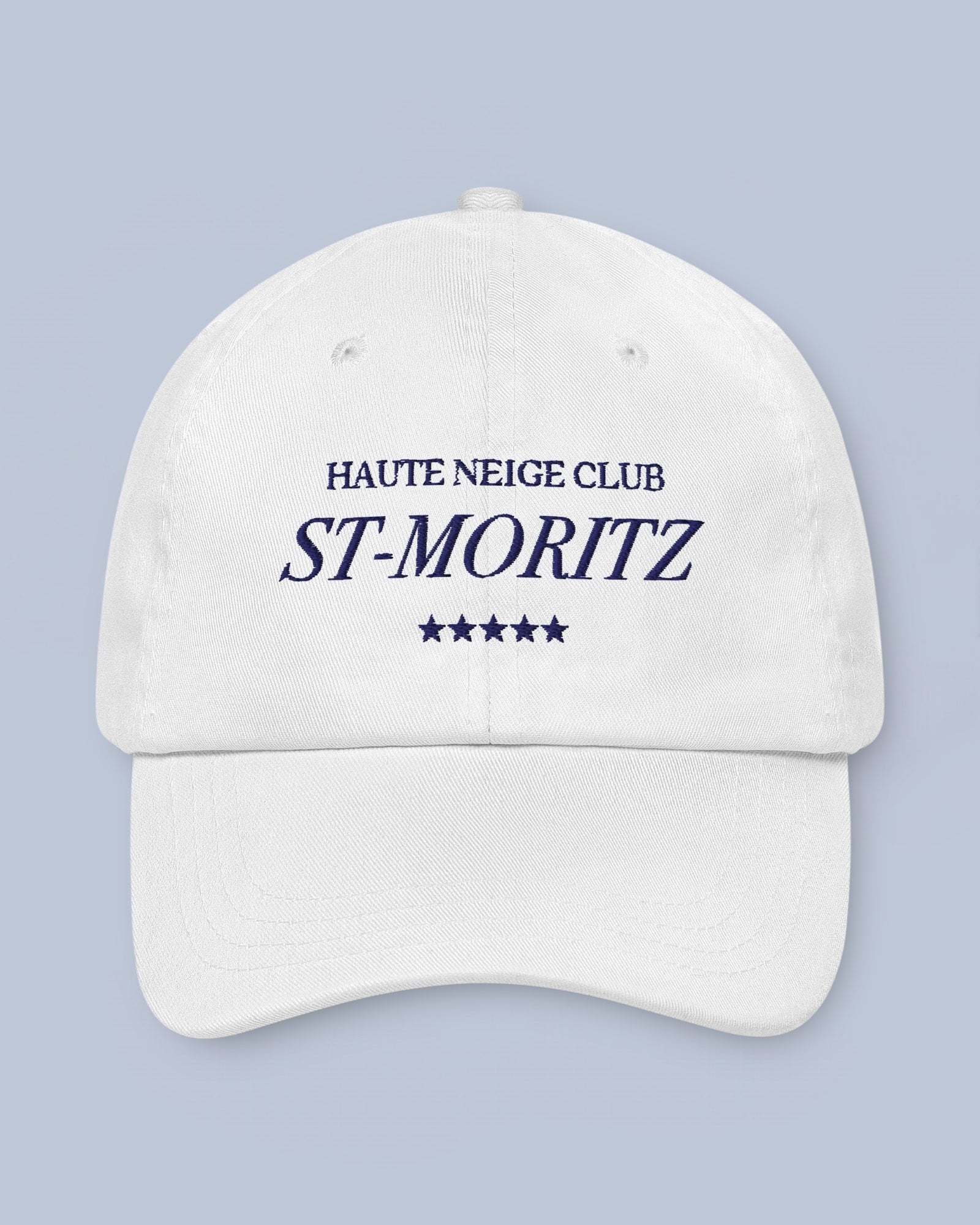 Casquette brodée ST-MORITZ
