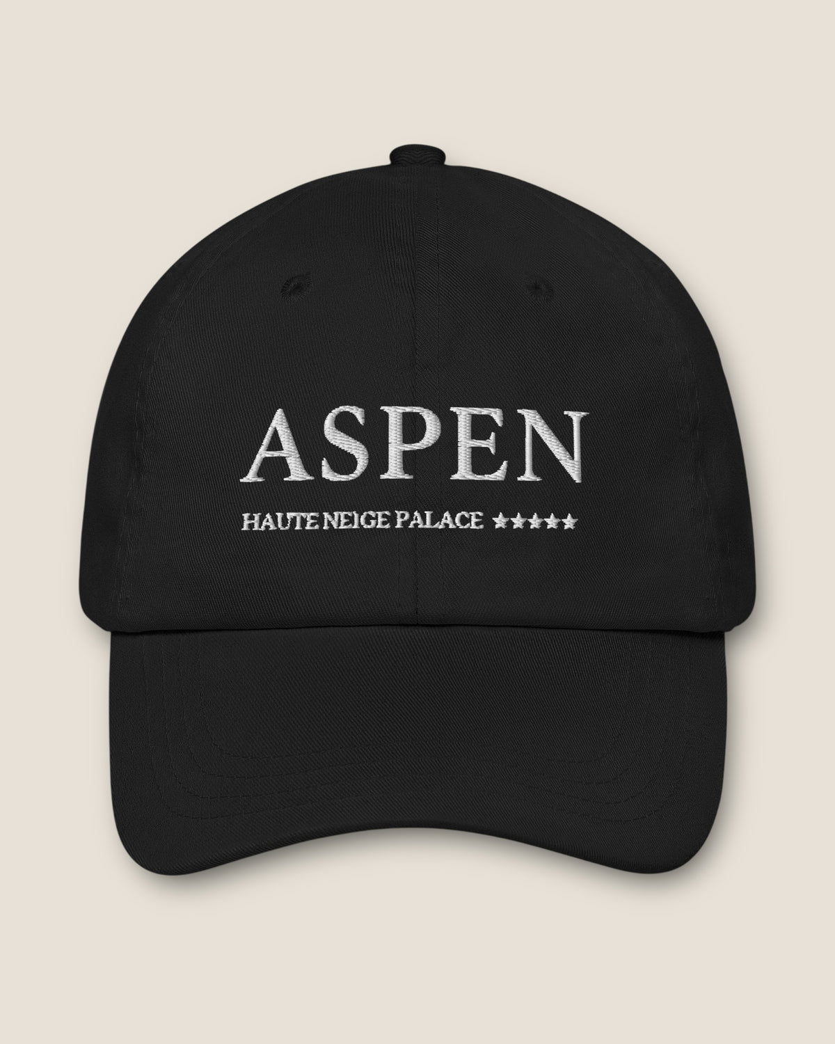 Casquette brodée ASPEN PALACE