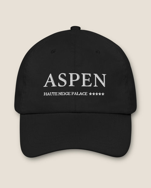 Casquette brodée ASPEN PALACE