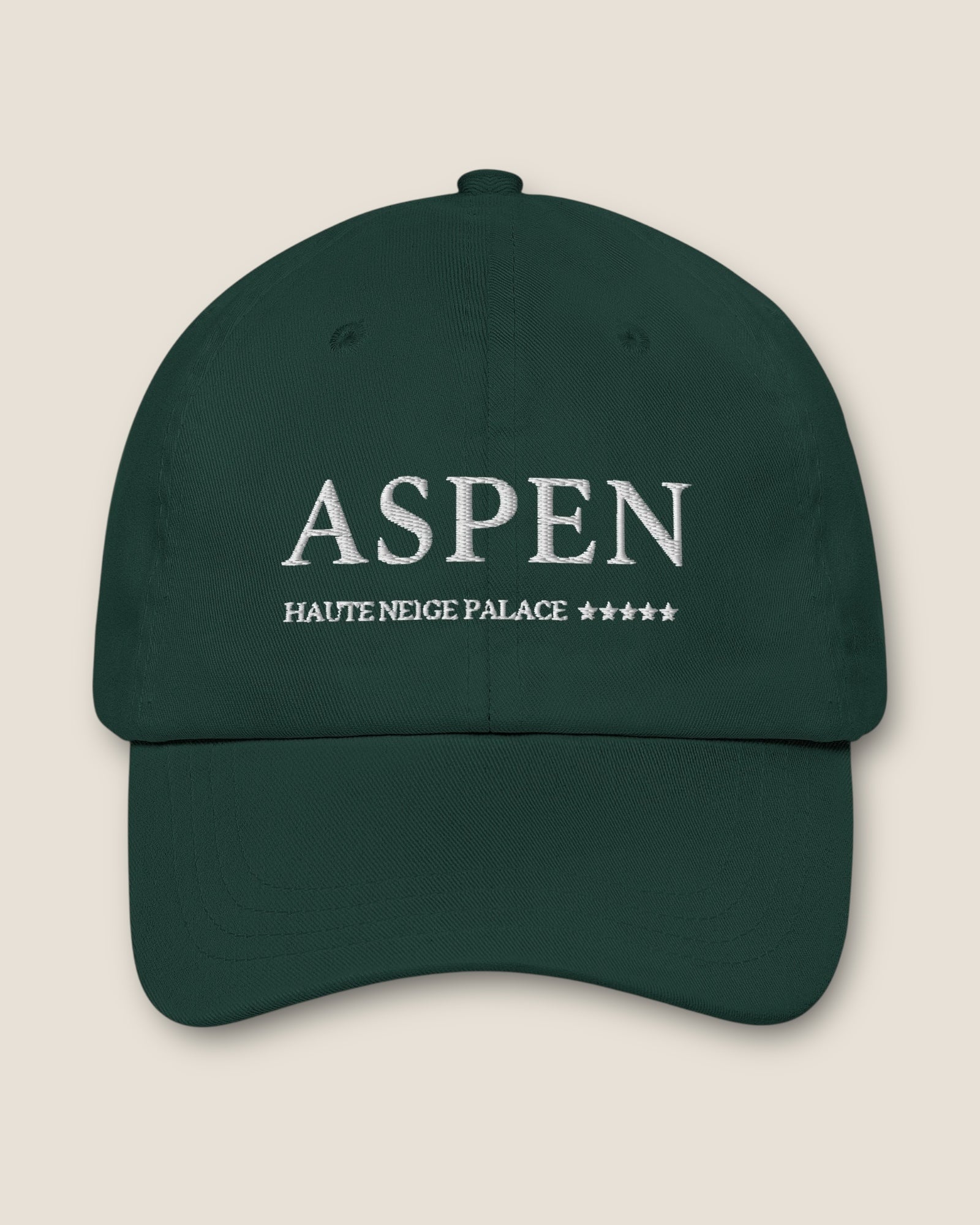 Casquette brodée ASPEN PALACE