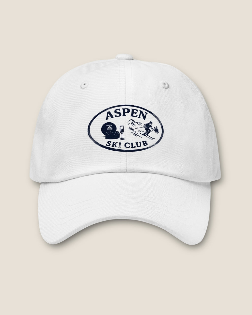 Casquette imprimée ASPEN CAVIAR & SKI