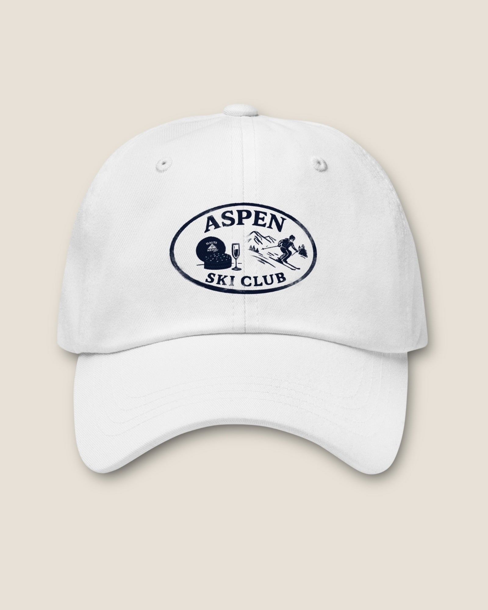 Casquette imprimée ASPEN CAVIAR & SKI