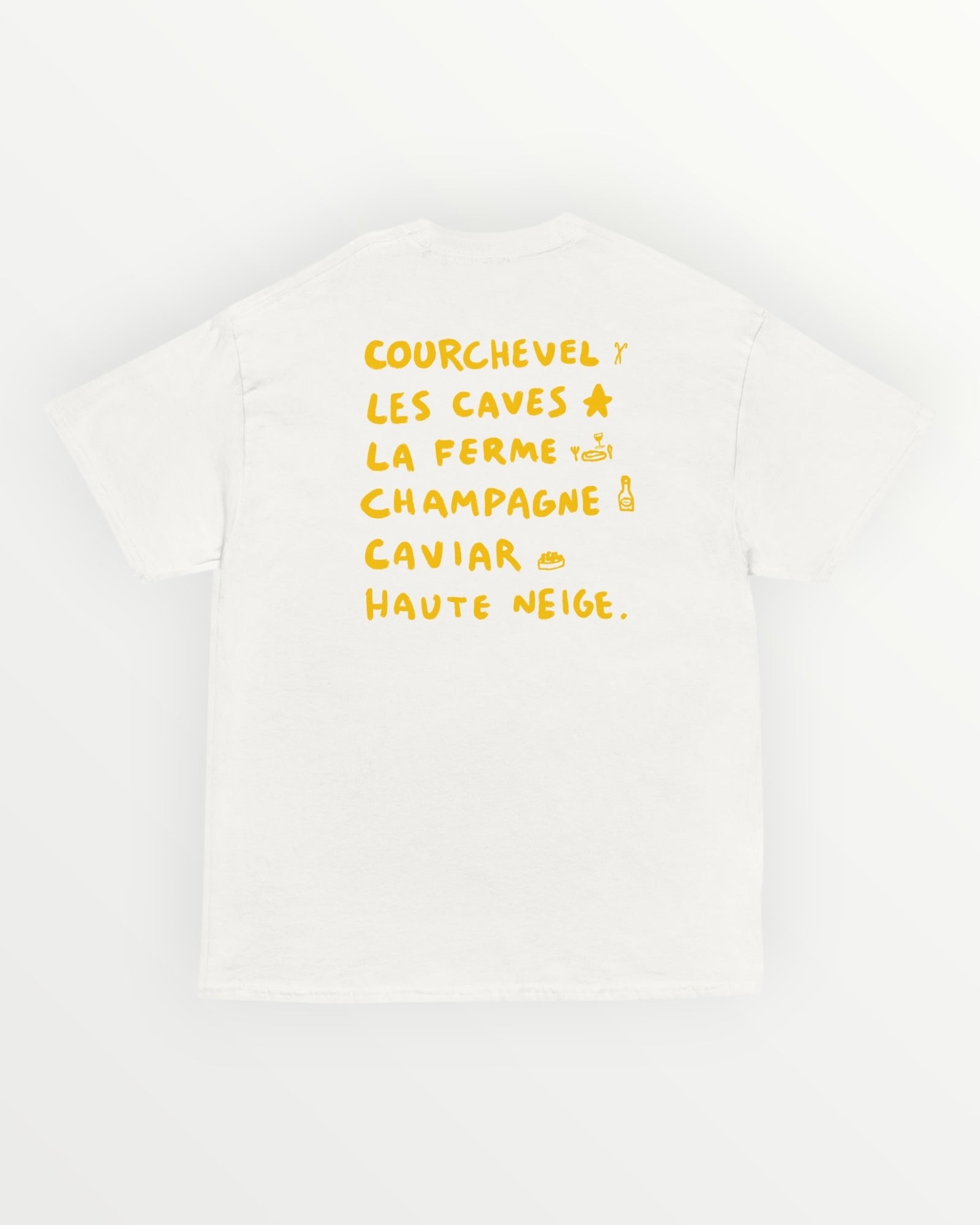 T-shirt GOLDEN COURCHEVEL
